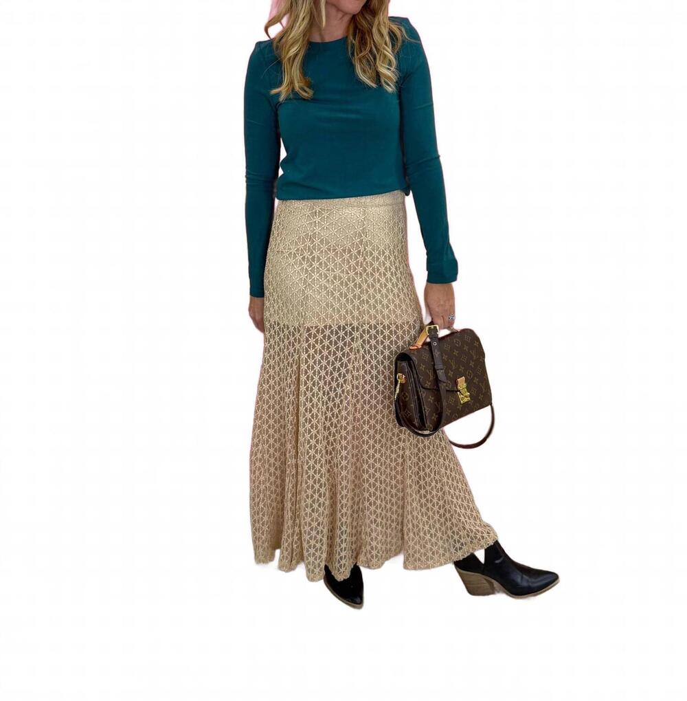 NEW WISHLIST effortless basic knit top in teal